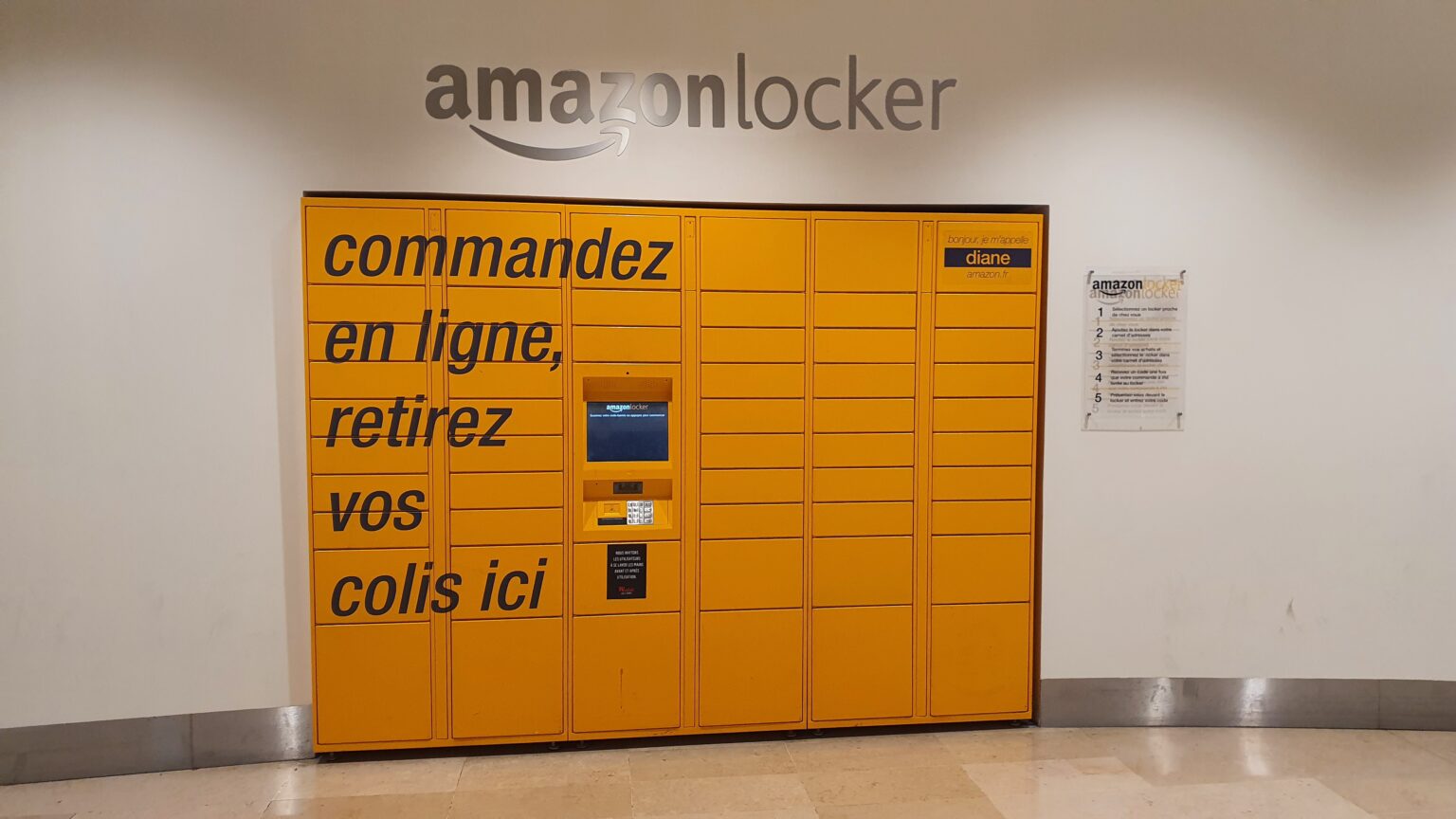 Emplacement de l’Amazon Locker Diane (La Défense) Night Fox Tips