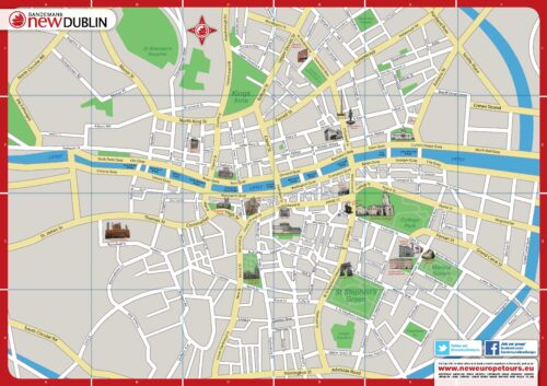 Dublin city map