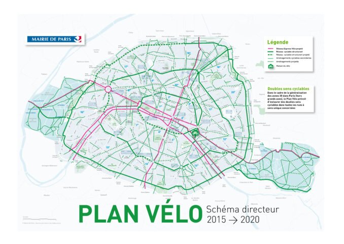 Paris Bicycle Plan - Master Plan 2015 - 2020