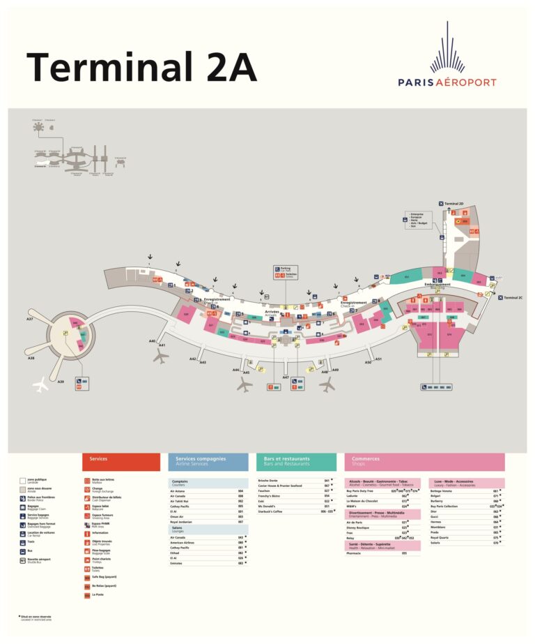Comment Se Rendre Du Terminal 2g Au Terminal 2e