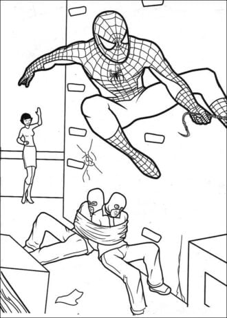 coloriage-spiderman-007