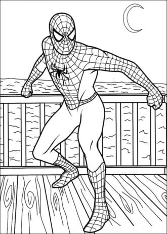 coloriage-spiderman-018