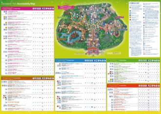 Free map of Disneyland Paris PDF to download