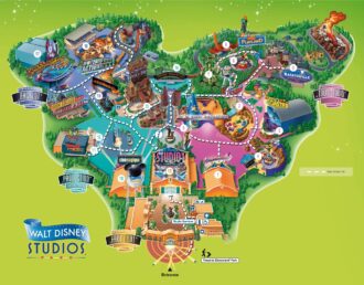 Free map of Disneyland Paris PDF to download