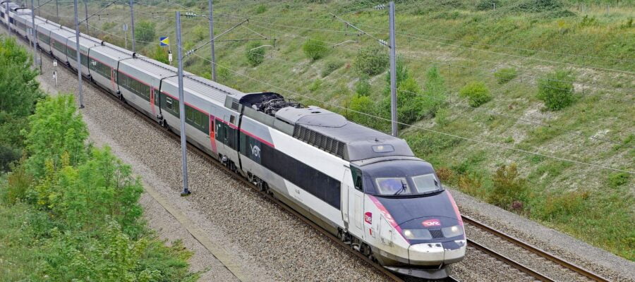 French TGV train